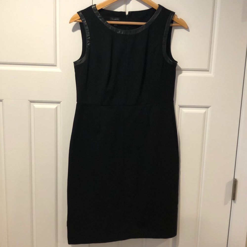 Talbots black dress